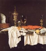 Willem Claesz Heda Still life with a Lobster oil on canvas